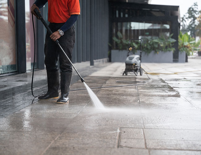 Shopping Centre Pressure Cleaning Rowville